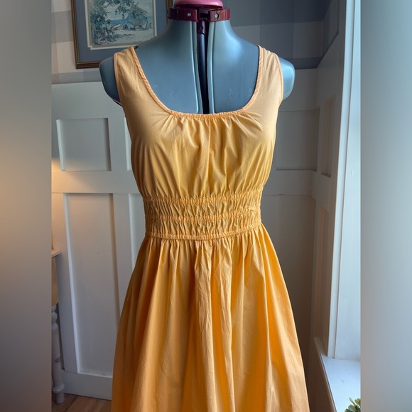 LOFT Bright Orange High Low Dress - Picture 7 of 8